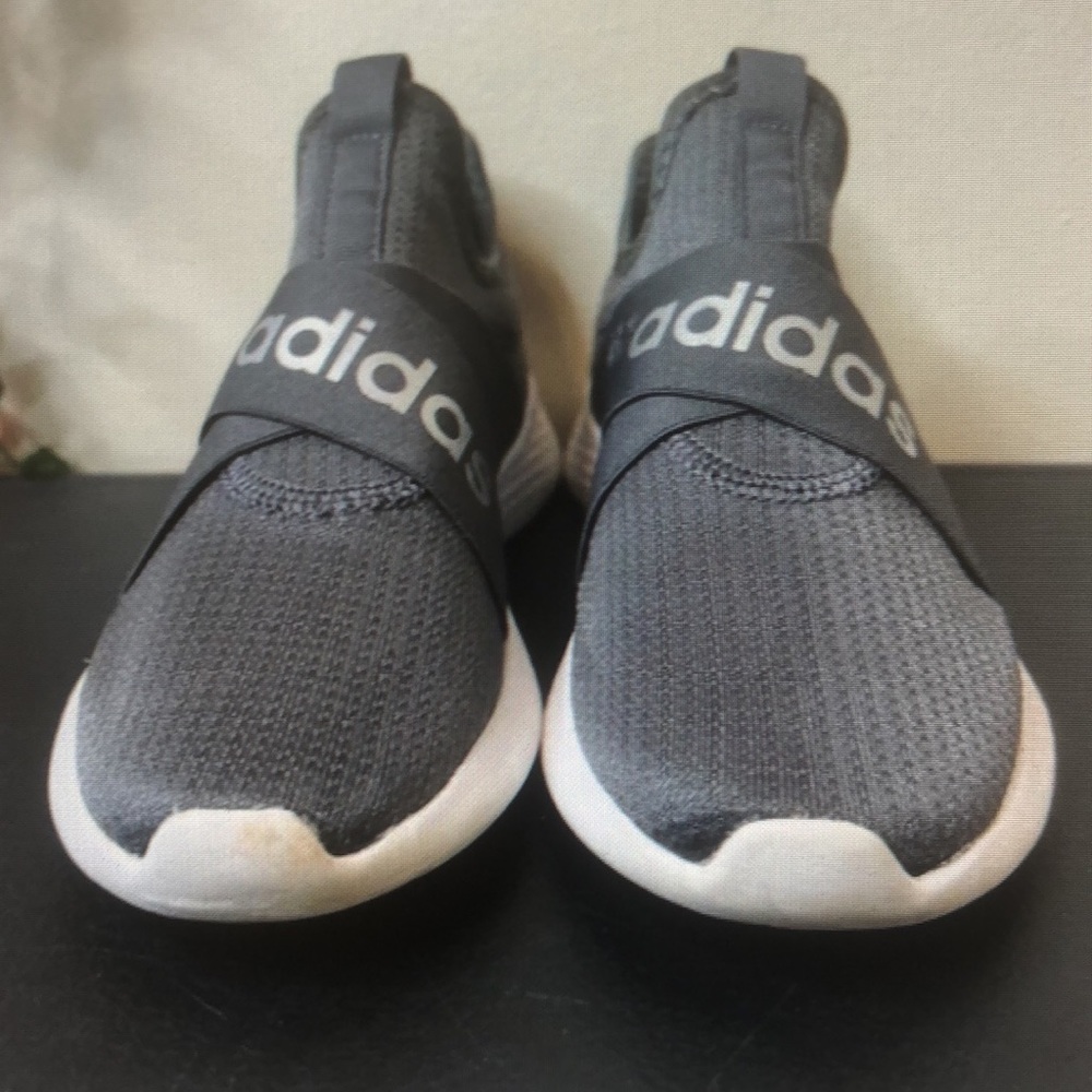 Adidas women’s pure motion gray run Ning shoes sneakers - Picture 2 of 5